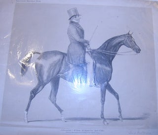 Item #63-9912 Equestrian Sketches, Pl.36. Thomas McLean, Lord Melbourne, John Doyle, lith