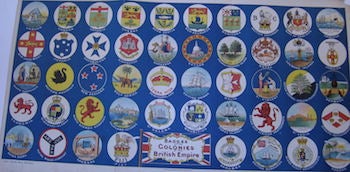 Item #63-9914 Badges Of The Colonies of the British Empire. Boy's Own Paper, Emrik, Binger.