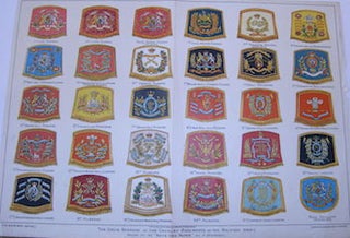 Item #63-9915 The Drum Banners Of The Cavalry Regiments of the British Army. Boy's Own Paper, F....