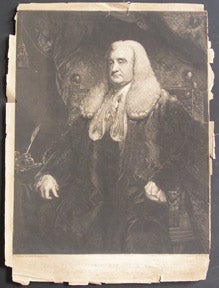 Item #65-0076 The Right Honble. Sir WIlliam Scott, Judge of the High Court of Admiralty of...