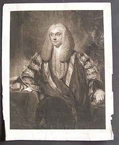 Item #65-0077 Sir John Milford Kent Speaker of the House of Commons, now Lord Redesdale. G. after J. Lawrence Clint.