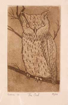 Item #65-0087 The Owl. Betina