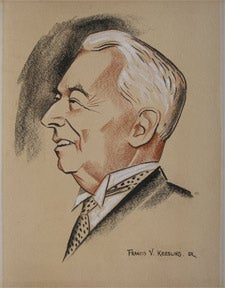 Item #65-0150 Portrait of Francis V. Keesling, Sr. Hubert Buel