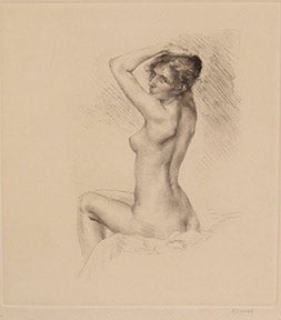 Item #65-0205 Nude woman. Weiblicher Akt. Karl Köpping