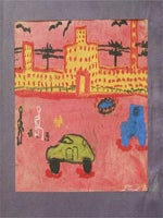 Item #65-0283 Telegraph Avenue in the style of the Bay Area Figurative School....