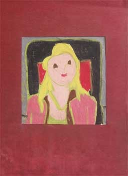 Stoeckle, Beth - Woman with Blonde Hair in the Style of the Bay Area Figurative School