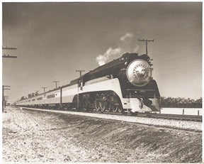 Item #65-0313 Steam locomotive. 20th-cent. photographer