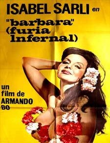 Item #65-0696 Furia infernal. Con Isabel Sarli, Victor Bo, Armando Bo, Jorge Barreiro. (Cartel de la pel&iacute;cula). Armando Bo, dir.
