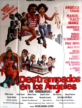 Item #65-0700 Destrampados en Los Angeles. Con Alberto Rojas 'El Caballo', Angélica Chain,...