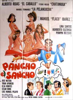 Item #65-0736 Pancho el Sancho. Con Humberto Elizondo, Rosario Escobar, Maribel Fernández,...