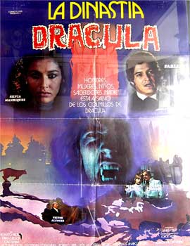 Item #65-0763 La Dinastía de Dracula. Con Fabián Aranza, Silvia Manríquez. (Cartel de la...