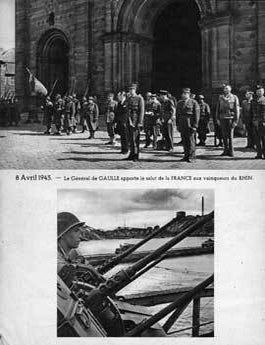Item #65-0852 Du Rhin a Carlsruhe. 1&egrave;re Arm&eacute;e Francaise. Rhin et Danube. La Premi&egrave;re Arm&eacute;&eacute; Fran&ccedil;aise.