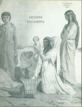 Paul Prout S.A. - Dessins - Estampes. Catalogue Papety. 1982