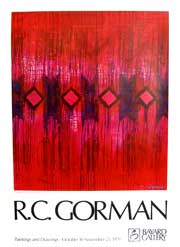 Item #65-1835 R. C. Gorman [exhibition poster]. Rudolph Carl Gorman