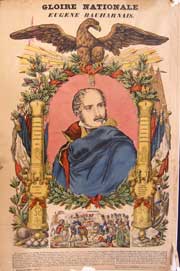 Item #65-1838 Gloire Nationale: Eugene Bauharnais. editeur Pellerin, French lithographer