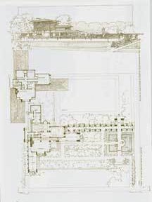 Item #65-1872 Dwelling and garden for W. E. Martin, Oak Park, Illinois, 1909. Pl. XXI. Frank...