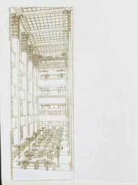 Item #65-1880 Administration building for the Larkin Co. Interior, 1903-04. Pl. XXXIII. Frank...