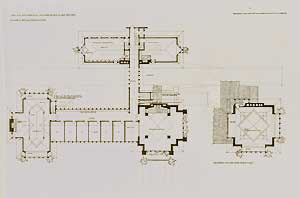 Item #65-1897 Hillside Home School building. Ground plan, 1902. Pl. X. Frank Lloyd Wright