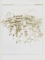 Item #65-1901 Design for summer residence of Harold McCormick at Lake Forest, Illinois. ...