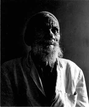 Item #65-2069 Elderly Bearded Man Seated in the Light. Gerda S. Mathan