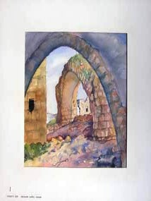Item #65-2093 Knight's Keep Crusader Castle, Yahiam. W. L. Stanley