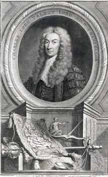 Item #65-2162 Charles Talbot, 1st Baron Talbot of Hensol. Jacobus after John Vanderbank Houbraken