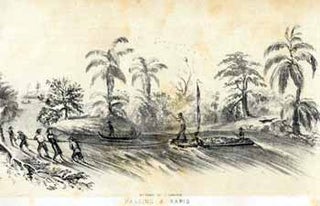 Item #65-2186 Passing a Rapid on Chagres River [Panama]. John after George Victor Cooper Cameron