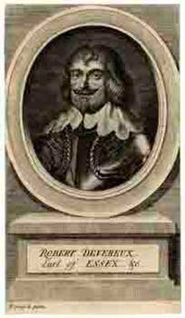 Item #65-2211 Robert Devereux, 3rd Earl of Essex. Sir Anthony Van Dyck, after.