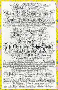 Krauss, Johann Ulrich - Biblisches Engel-U. Kunstwerck = Bible Illustration