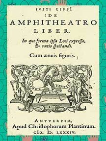 Item #658-3 De Amphitheatro Liber = The Roman Colosseum. Justus Lipsius