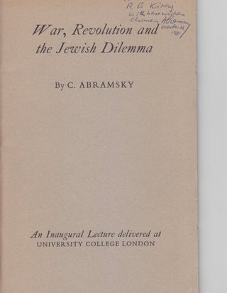 Item #66-0068 Machzor Le'arbeit Yom Kippur = Prayer book for the eve of Yom Kippur. Chimen Abramsky
