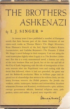 Singer, Israel Joshua - The Brothers Ashkenazi