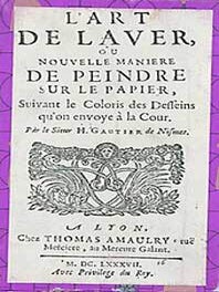 Item #663-X L’Art de laver, ou nouvelle manière de peindre sur le papier = Watercolor...