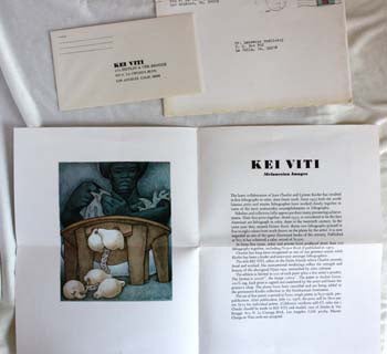 Item #67-0131 Kei Viti. Five Lithographs in Color by Jean Charlot. Printed by Lynton Kistler. Jean Charlot, Lynton Kistler, print.