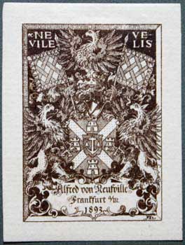 Item #67-0196 Alfred von Neufville. Adolf M. Hildebrandt