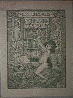 Item #67-0227 Ex Libris Dris. Richard Muehsam. Hanns Anker