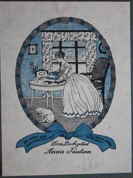 Item #67-0236 Dies buch gehört Anna Paulsen. Mathilde Ade