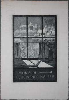 Item #67-0259 Mein buch Ferdinando Malfer. Ferdinand Malfer