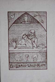 Item #67-0279 Ex-Libris-Wolf-Klett. G. Geist