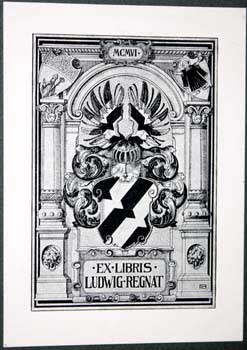 Item #67-0305 Ex Libris Ludwig Regnat. Lorenz M. Rheude.