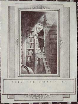 Item #67-0333 Blank Bookplate: "From the Library of..." Anonymous