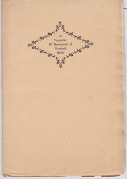 A Prospectus and Retrospectus of Nonesuch Books | Nonesuch Press