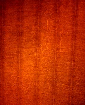 Item #67-0491 Blank sheet of antique laid paper with Posthorn watermark, countermarked "Jan Kool." Jan Kool.