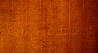 Item #67-0493 Blank sheet of antique laid paper countermarked "Kloppenburg." Kloppenburg