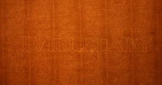 Item #67-0513 Blank sheet of antique laid paper countermarked I Villedary. Jean Villedary