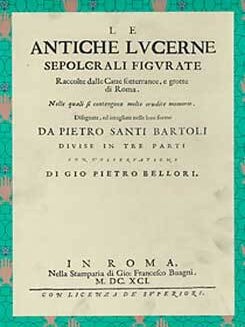 Item #670-2 Antiche Lucerne = Ancient Funerary Lamps. Giovanni Bellori