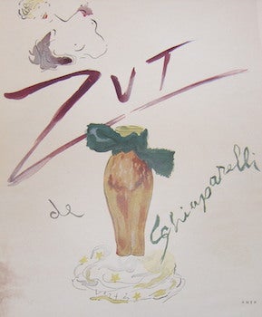 Item #68-0007 Zut De Schiaparelli. Elsa Schiaparelli, Marcel Vertes, illustr.