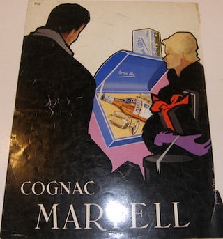 Item #68-0015 Cognac Martell. Cognac Martell, Yves Betin, illustr
