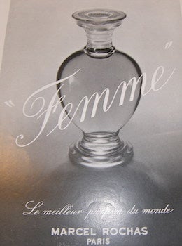 Item #68-0021 "Femme" Le Meilleur Parfum Du Monde. Marcel Rochas