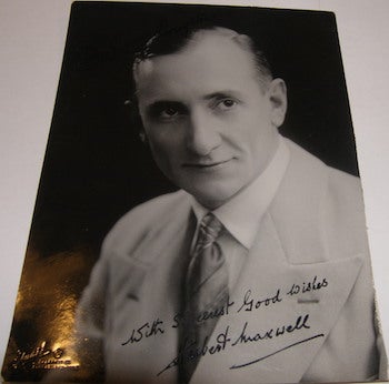 Stuart (photog.) - Black & White Photograph with Signed Dedication by Herbert Maxwell
